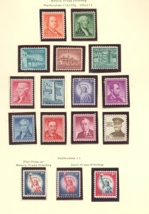 U.S. #SET/MIXED CONDITION 