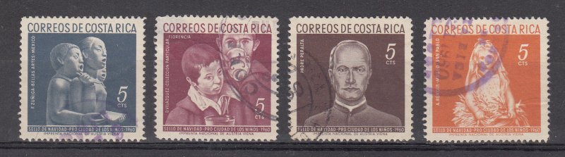 Costa Rica Scott #RA12-RA15 MNH Note