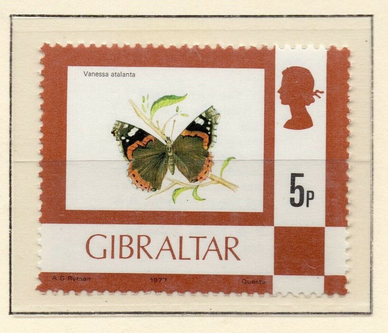 Gibraltar 1977 QEII Early Issue Fine Mint Unmounted 5p. NW-99228