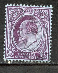 Straits settlements # 114, Used.