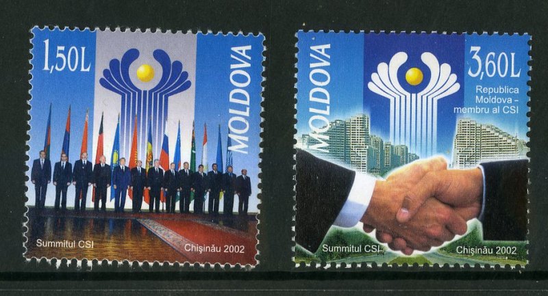 MOLDOVA 430-31 MNH SCV $3.25 BIN $1.75 SUMMIT