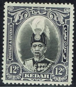 KEDAH 1937 SULTAN 12C