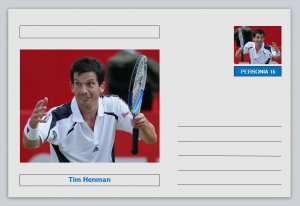 Personalities - souvenir postcard - Tim Henman sport tennis #1 