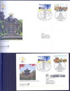 Germany 2013 Diplomatic Relation with Korea 130 Years Mi. 3013/4 2 FDC