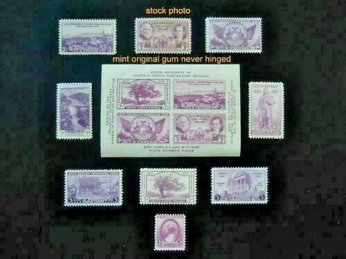 Scott #772-784 US Commemorative Complete Year Sets  MNH OG 