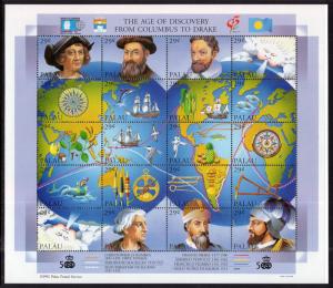 Palau 302 Explorers MNH VF