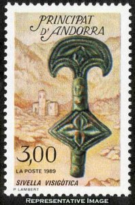 Andorra French Scott 375 Mint never hinged.