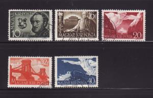 Hungary 573-577 Set U Various (A)