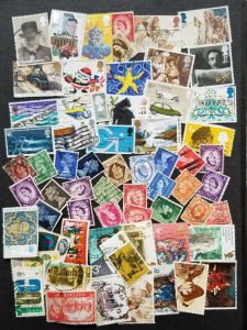 GB GREAT BRITAIN UK England  Used Stamp Lot Collection T5338