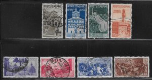 Italy 478-85 Proclamation of the Republic set Used