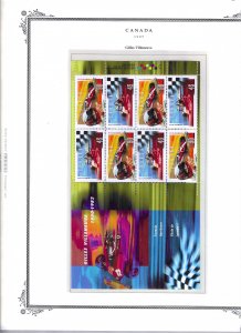 CANADA COLLECTION 1953-1999 SCOTT PAGES-CLEAR MOUNTS- MINT NH SCOTT BINDER/COVER