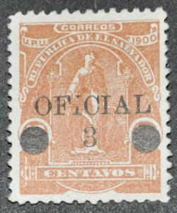 DYNAMITE Stamps: El Salvador Scott #O306  UNUSED