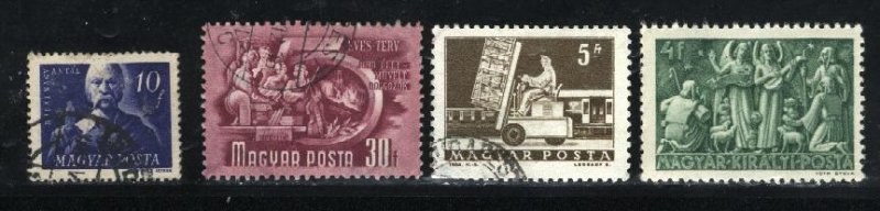 Hungary #617,817,875,1525   Mint & used  PD