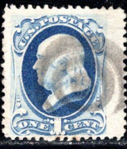 United States Scott # 156, used
