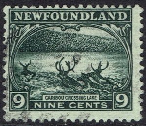 NEWFOUNDLAND 1923 PICTORIAL 9C USED