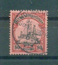 German S.W. Africa sc# 21 used cat value $9.00