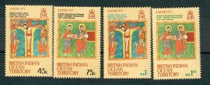 British Indian Ocean Territory #50 -53 set of MNH singles