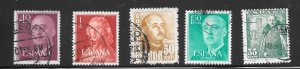 Spain Mixture (my89) Used 10 Cent lot.