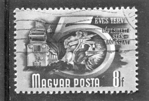 Hungary EVES TERV Stamp Perforated 8f Fine used