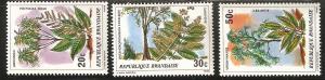 Rwanda MNH - 1979 Trees