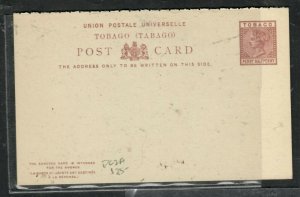 TOBAGO (P3005B)  QV 1 1/2D REPLY  PSC UNUSED   PC2A 