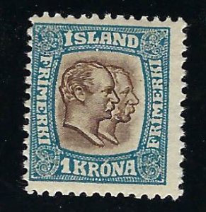 Iceland SC#83 Mint Fine hr SCV$30.00...Fill a spot!