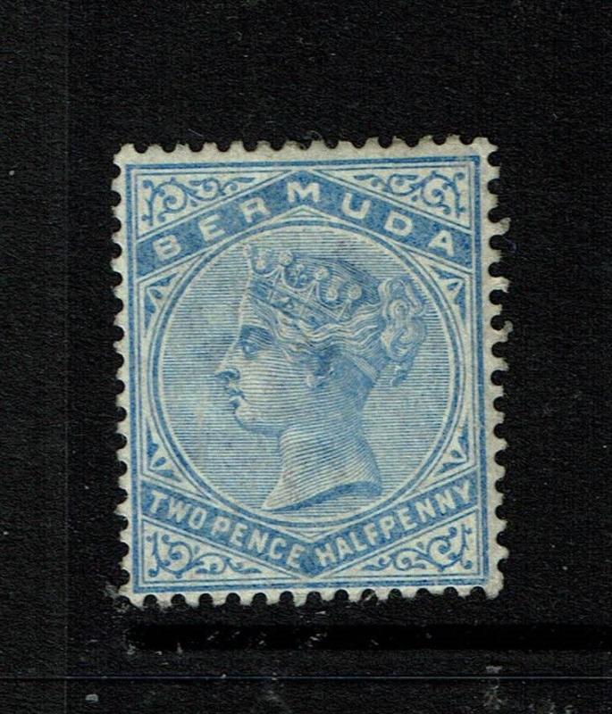 Bermuda SG# 27b, Mint Hinged, Hinge/Page Remnant - S5148