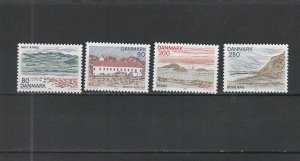 Denmark  Scott#  655-658  MNH  (1979 Landscapes)