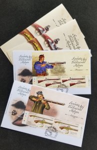 Malaysia Malay Traditional Firearms 2024 Weapon Gun Costumes (special FDC)