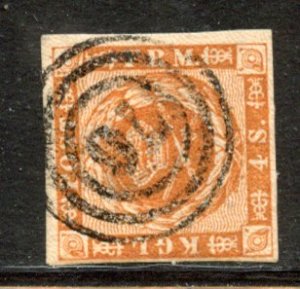 Denmark # 7, Used. CV $ 8.50
