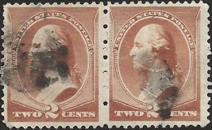 # 210 RED BROWN USED GEORGE WASHINGTON