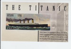 2013 Guyana Titanic SS  (Scott 4227) MNH