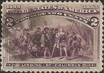 # 231 BROWN VIOLET USED LANDING OF COLUMBUS SCV-0.30