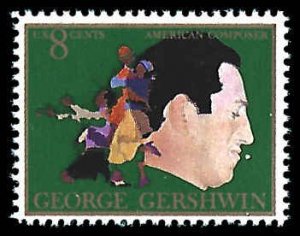 PCBstamps   US #1484 8c Arts - George Gershwin, MNH, (14)