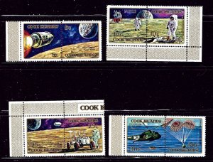 Cook Is 319-22 MNH 1976 Apollo Space Mission (ap2547)