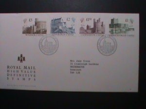 GREAT BRITAIN-FDC 1988 SC#1230-3-ROYAL MAIL HIGH VALUE DEFINITIVE STAMPS FDC