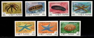 Unified Viet Nam Scott 1536-1542 Unused NGAI Imperforate set CV $19