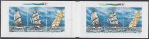 SWEDEN Sc #1948a MNH BOOKLET of  6 - 2  EACH x 3 STAMPS - SAILING SHIPS