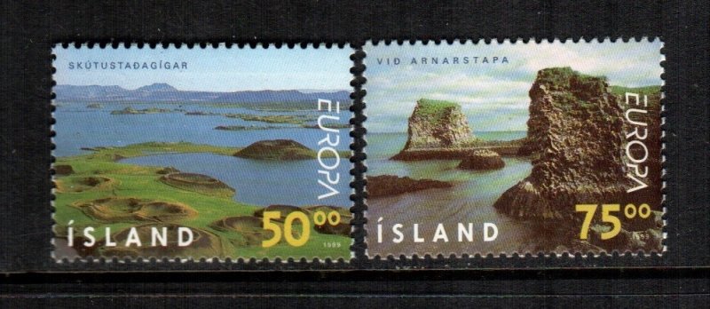 Iceland  883 - 884  MNH cat $ 4.00