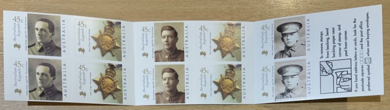 AUSTRALIA BOOKLET 2000 AUSTRALIAN LEGENDS