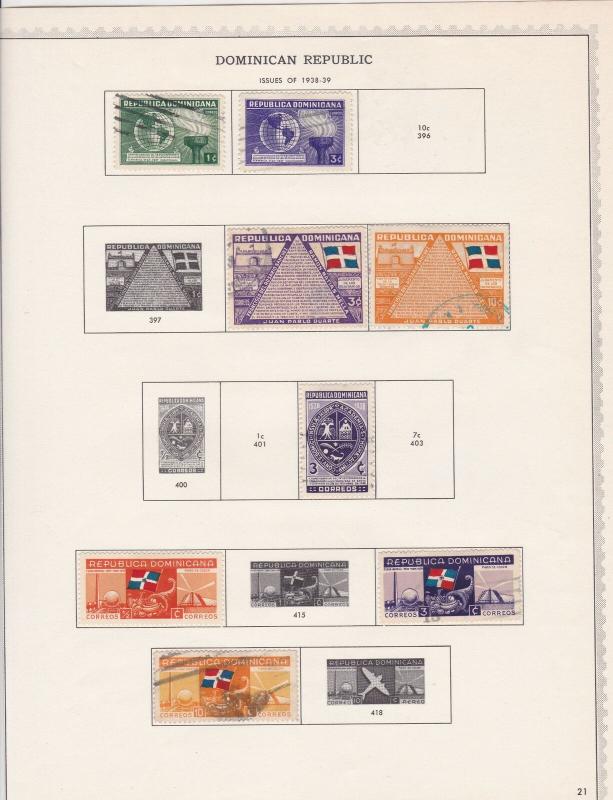 dominican republic stamps page ref 17154