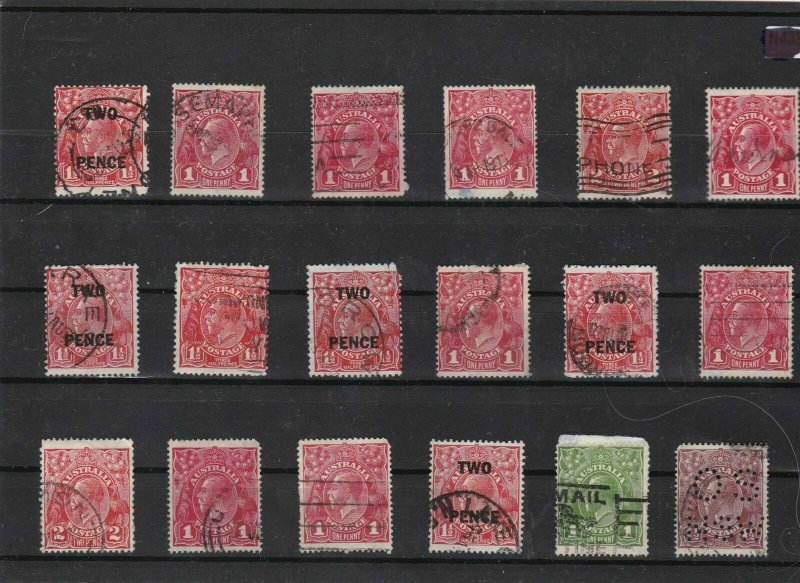 australia stamps  ref 11399