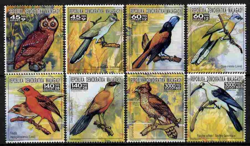 MADAGASCAR - 1993 - Birds & Butterflies - Perf 16v Set - Mint Never Hinged