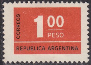 Argentina 1114 Numeral of Value 1976