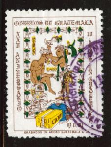 Guatemala  Scott 418 used stamp