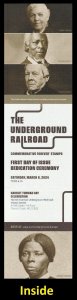 US 5834-5843 The Underground Railroad Issue Ceremony Invitation 2024