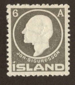 Iceland Scott 89 Unused lightly hinged.