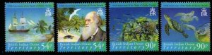 BRITISH INDIAN OCEAN TERR SG362/5 2007 CHARLES DARWIN MNH