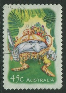 AUSTRALIA 2002 - 45c USED SELF-ADHESIVE