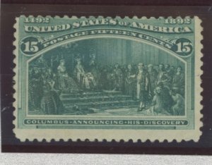 United States #238 Unused Single